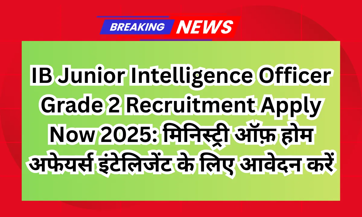 IB Junior Intelligence Officer Grade 2