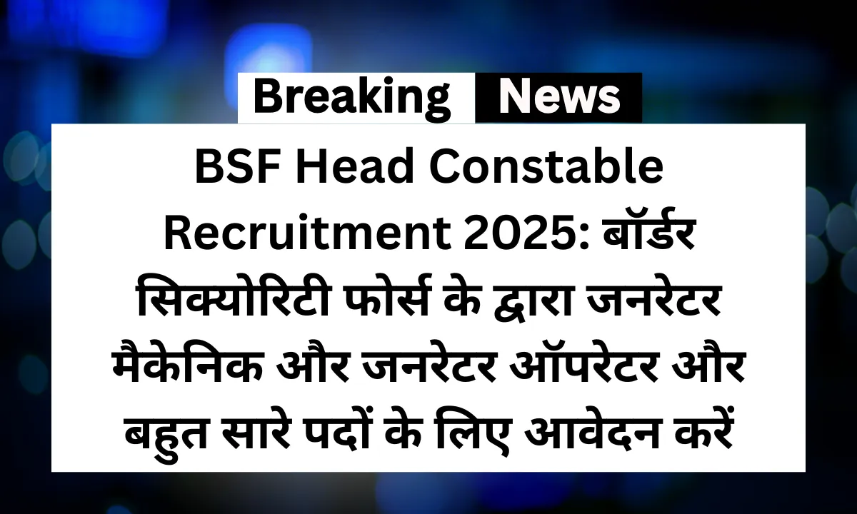 BSF Head Constable